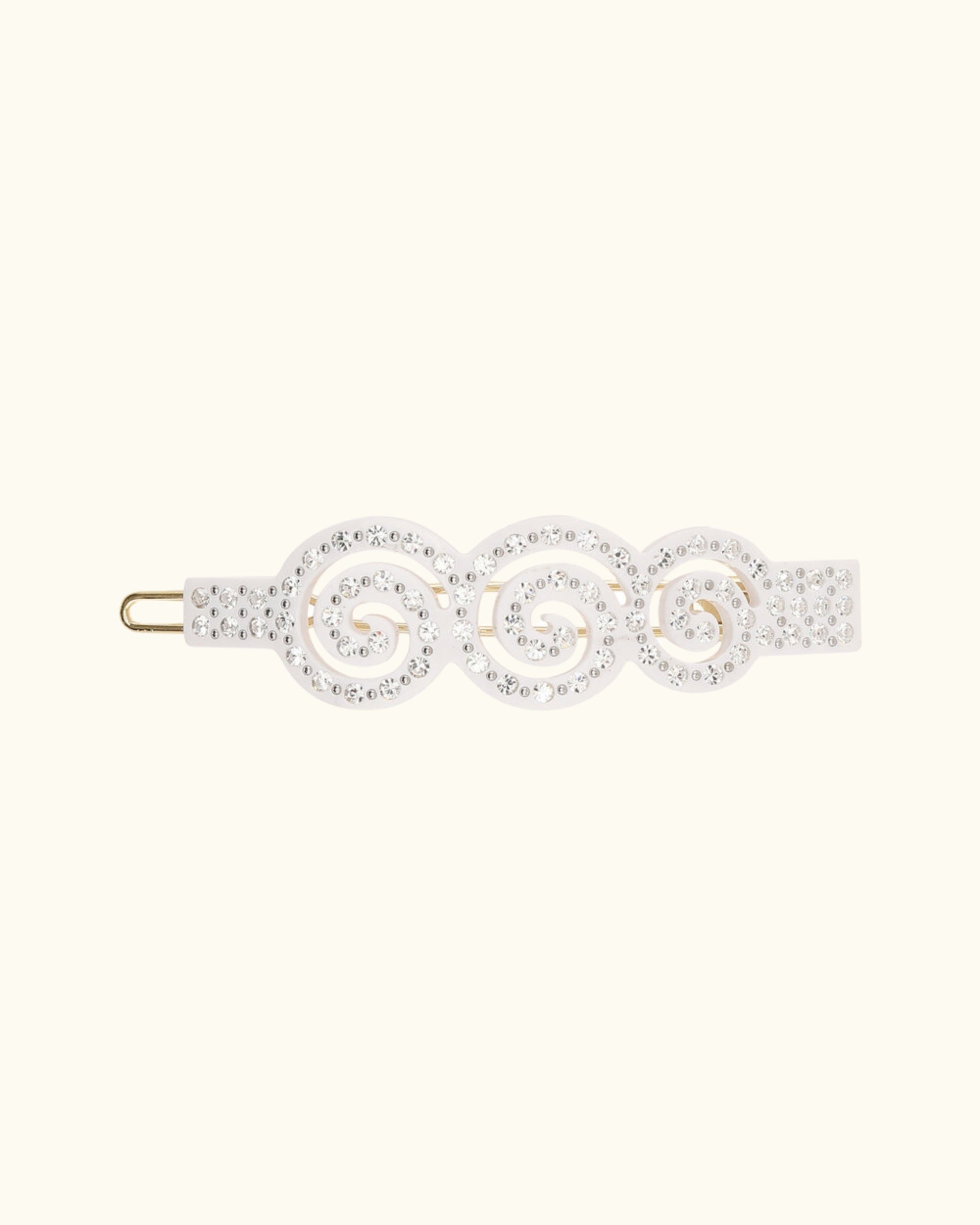 Hair Clip - Swarovski Swirl