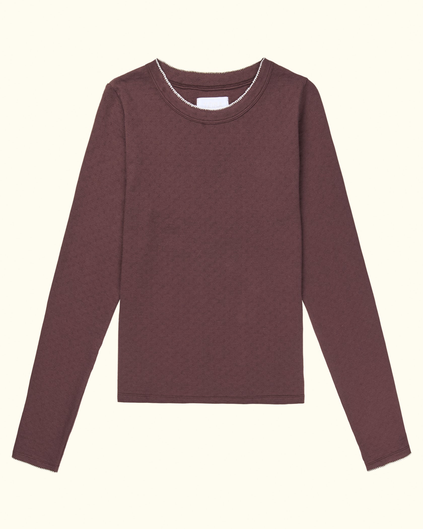 T96 Pointelle Longsleeve