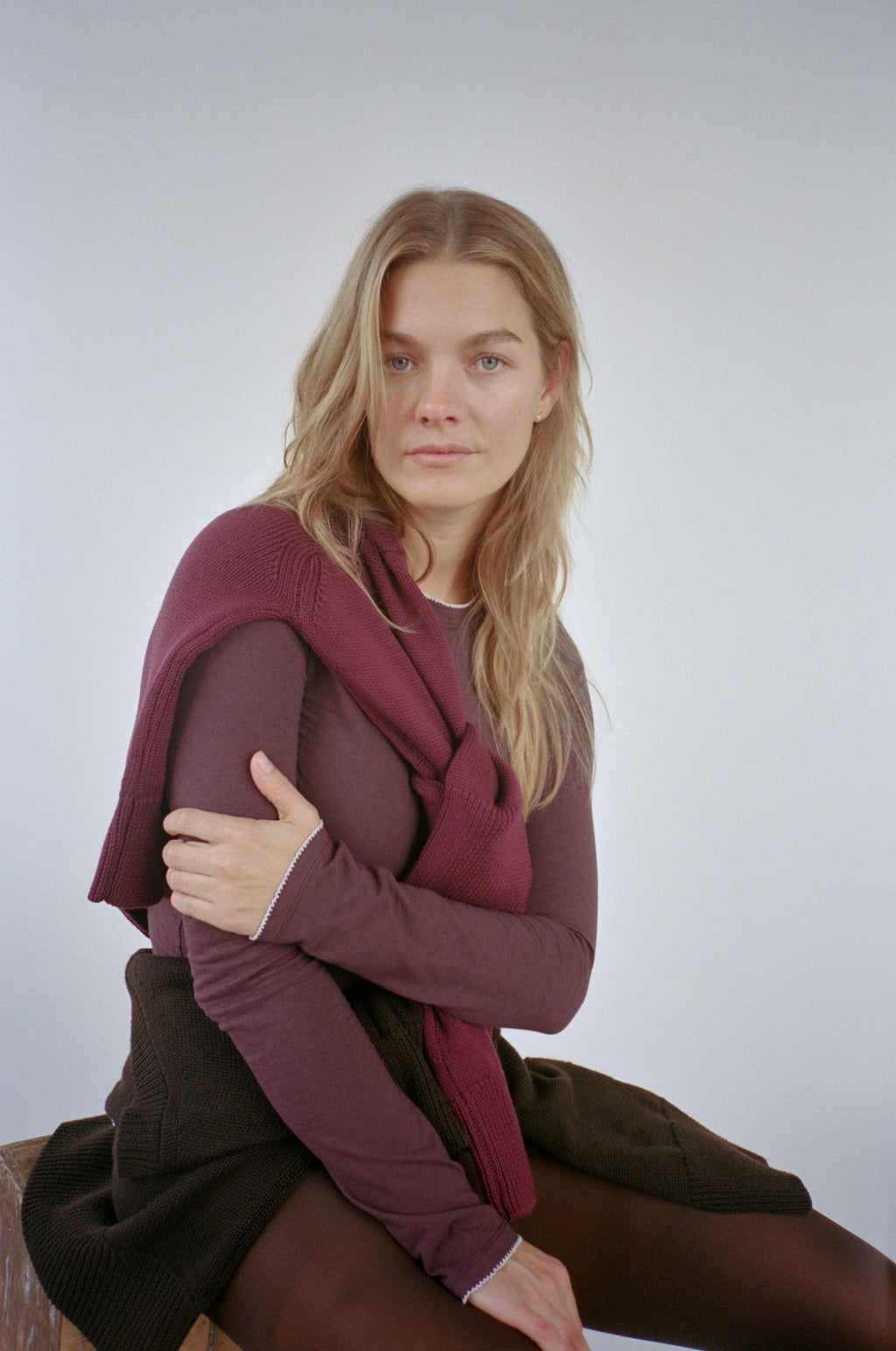 T96 Pointelle Longsleeve